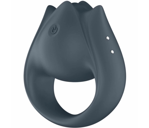 Satisfyer Perfect Pair 2 Multi-Functional Intimate Ring & Finger Device Grey