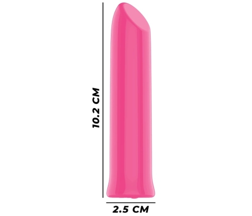 INTENSE Todrick Pink Vibration Bullet - 10 Modes, Waterproof, Compact Design