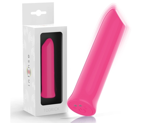 INTENSE Todrick Pink Vibration Bullet - 10 Modes, Waterproof, Compact Design