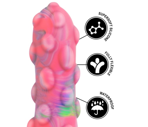 EPIC NIXIE Shape-Shifting Silicone Model, Suction Base, 15.5cm, Blue