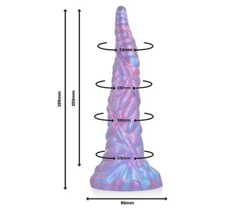 EPIC NOKKEN Water Creature Silicone Model with Suction Base 28cm Blue