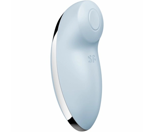 Satisfyer Tap & Climax 2 Dual-Action Vibrator Blue Silicone USB