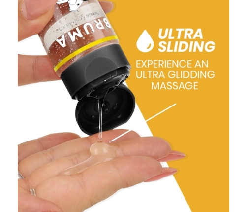 BRUMA Premium 3-in-1 Massage Oil Pina Colada Scent 100ml Vegan Formula