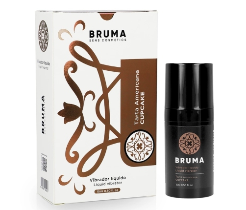 BRUMA Ultra Sliding Cupcake Flavored Intimate Gel 15ml Travel Size