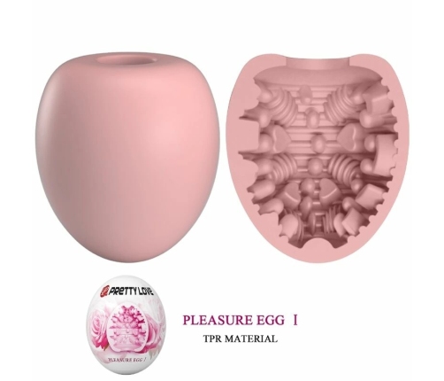Pretty Love BM-00900T90 Intimate Stimulation Egg Pink, Waterproof, Compact