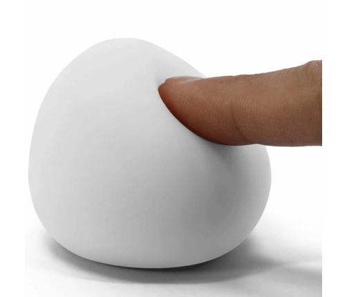 Pretty Love BM-00900T90-2 Intimate Egg Device White, Flexible TPR