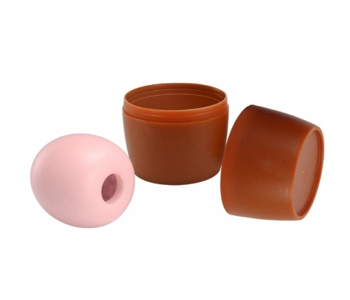 Pretty Love BM-00900T91 Intimate Egg Device Pink Flexible TPR 6.7cm