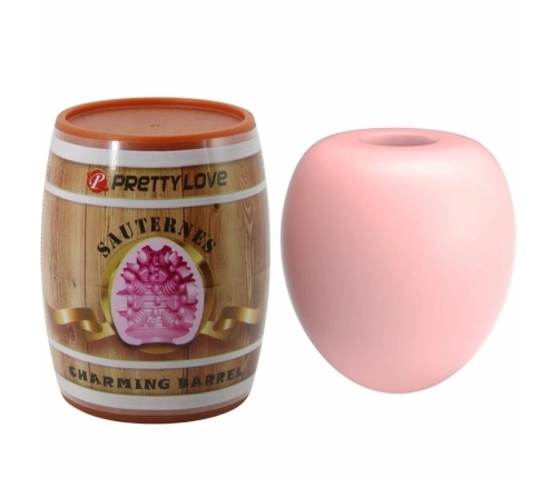 Pretty Love BM-00900T91 Intimate Egg Device Pink Flexible TPR 6.7cm