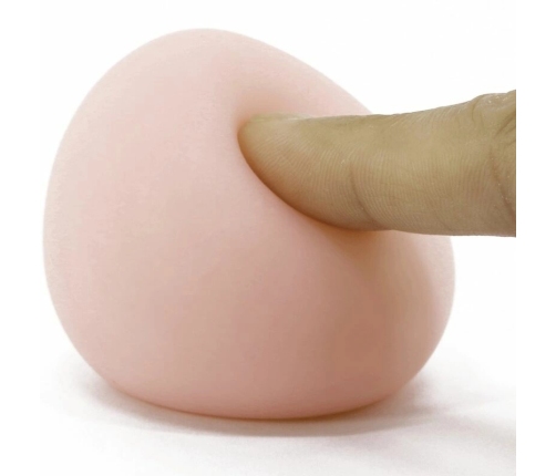 Pretty Love BM-00900T91 Intimate Egg Device Pink Flexible TPR 6.7cm