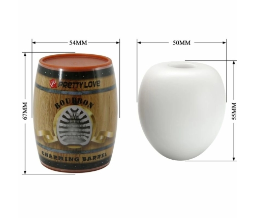 Pretty Love BM-00900T91-2 Intimate Egg System White Compact