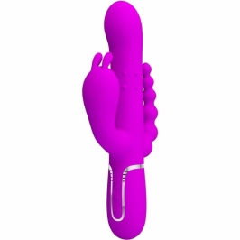 Pretty Love Cammy 4-in-1 Pink Multifunctional Vibrator, Triple System Pretty Love Cammy 4-in-1 Pink Multifunctional Vibrator, Triple System