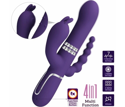 Pretty Love Cammy Multifunction Intimate Machine Purple