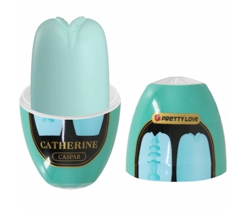 Pretty Love Catherine Intimate Sleeve Aqua Green Compact TPR 85x46mm
