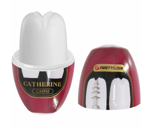 Pretty Love Catherine White Intimate Sleeve TPR 85x46mm Waterproof