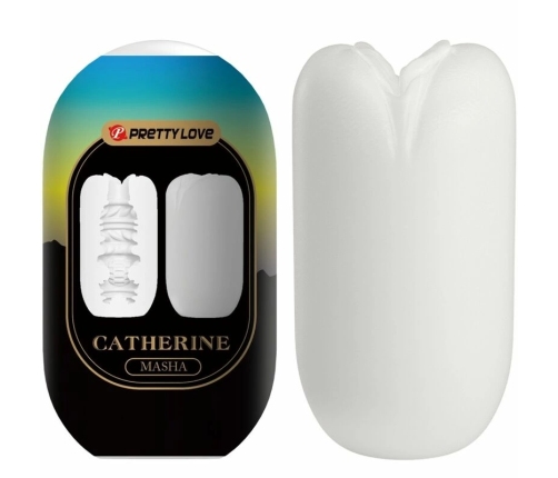 Pretty Love Masha Intimate Stimulation Sleeve White Compact TPR