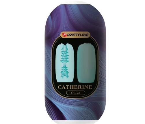 Pretty Love Olga Blue Intimate Stimulation Device Compact TPR ABS