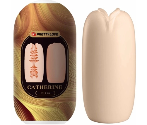 Pretty Love Olga Intimate Stimulation Device Flesh 130x65 mm