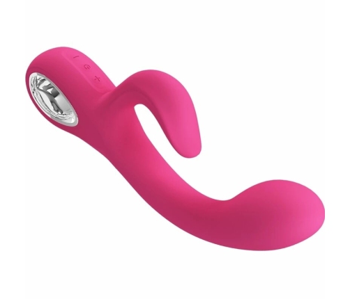 Pretty Love Fritz Pink Dual-Action Intimate Device 12 Modes Silicone