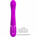 Pretty Love Shania Triple Vibrating Silicone Device Pink, 7 Modes