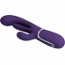 Pretty Love Shania Triple System Intimate Vibrator Purple Silicone USB