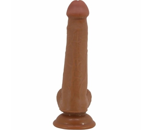 Pretty Love Tallen Anatomical Silicone Model Brown 22cm Suction Base