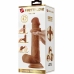 Pretty Love Tallen Anatomical Silicone Model Brown 22cm Suction Base