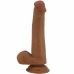 Pretty Love Tallen Anatomical Silicone Model Brown 22cm Suction Base