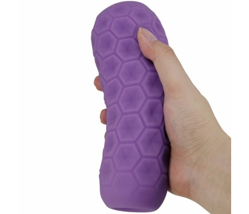 Pretty Love Twin Ball Intimate Machine Purple TPR Waterproof 19.5cm