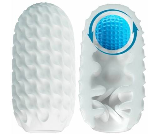 Pretty Love Venus X Intimate Device White Compact Sleeve TPR ABS