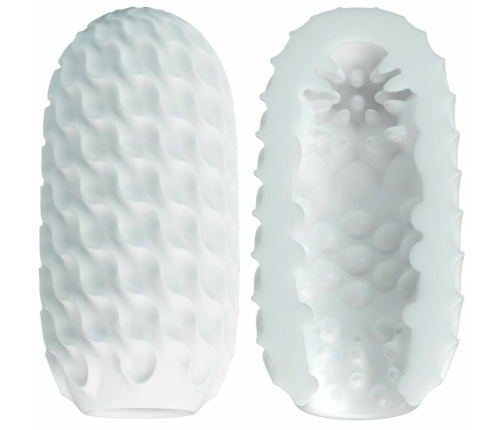 Pretty Love Venus X Model 2 Intimate Egg Device White TPR ABS 140x65mm