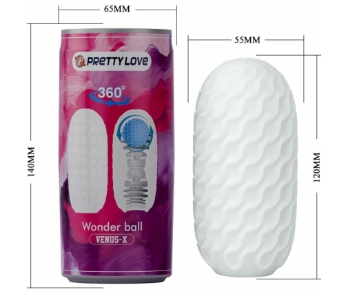 Pretty Love Venus X Model 3 White Intimate Stimulation Device