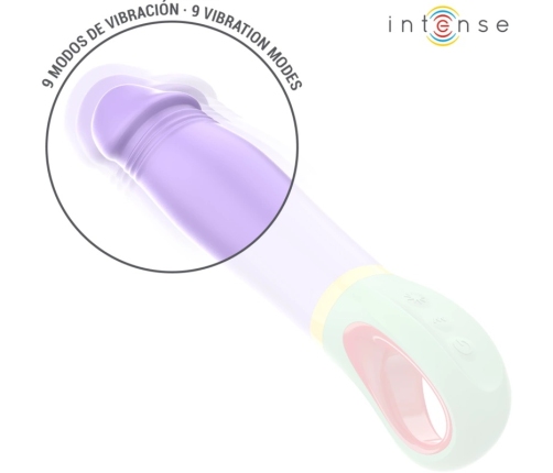 INTENSE Velma Classic Vibrator Purple - Waterproof Silicone, Multi-Speed