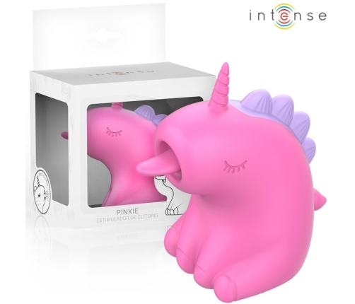INTENSE Pinkie 360 Rotating Tongue System, Unicorn Design, Fuchsia, USB