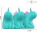 INTENSE Trixie Unicorn Tongue Tapping Stimulator Green Silicone IPX7