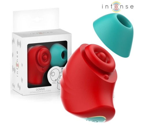INTENSE Donnie External Stimulator Red/Green Compact Rechargeable