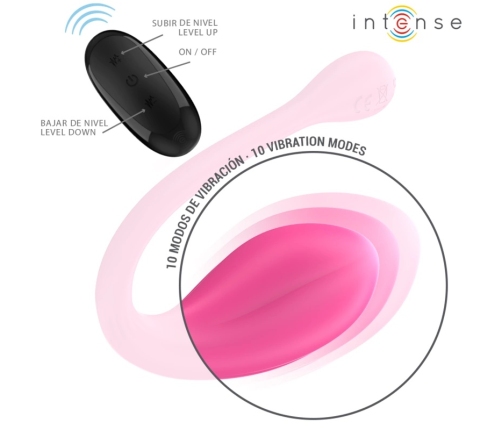 Intense Janice U-Shaped Dual Stimulation Model Pink Remote 10 Modes