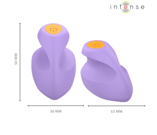 INTENSE Ursula Compact Vibrating Device 10 Modes Purple Waterproof