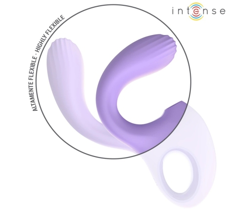 INTENSE Baxter Dual-Action Violet Stimulator with 10 Modes, Waterproof