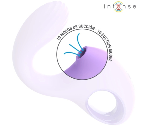 INTENSE Baxter Dual-Action Violet Stimulator with 10 Modes, Waterproof