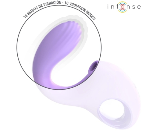 INTENSE Baxter Dual-Action Violet Stimulator with 10 Modes, Waterproof
