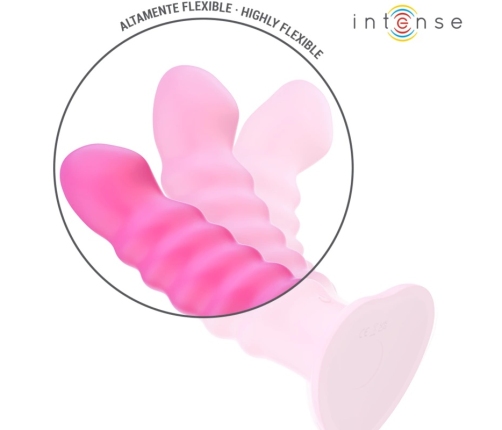 INTENSE Cindy Spiral Design Vibrator L Pink, 10 Modes, Remote Control