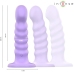 INTENSE Brenda Spiral Vibrating Device M Purple 10 Modes Remote Control