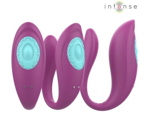 Intense Annie U-Shaped Intimate Device Purple Remote Control Silicone 9cm