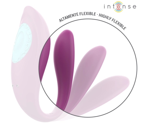 Intense Annie U-Shaped Intimate Device Purple Remote Control Silicone 9cm