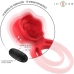 INTENSE GAIL Intimate Stimulator Rose Shape 10 Modes Red Remote Control