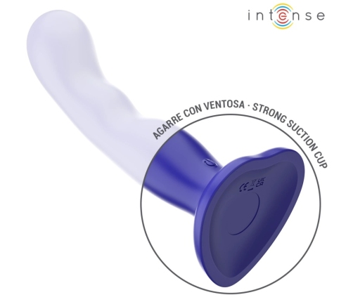 INTENSE Shorty Blue Remote-Controlled Vibrator with Suction Cup 16cm