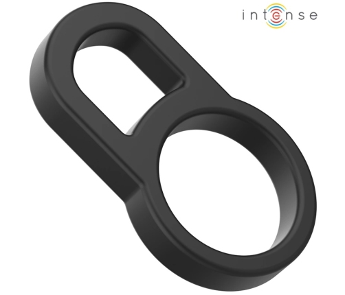 INTENSE Bobby Dual Silicone Performance Ring Black 8cm Adjustable Fit