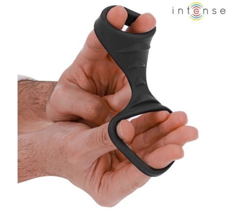 INTENSE THEO Double Silicone Black Support Ring Model 3, 5.1 cm