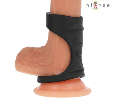 INTENSE THEO Double Silicone Black Support Ring Model 3, 5.1 cm