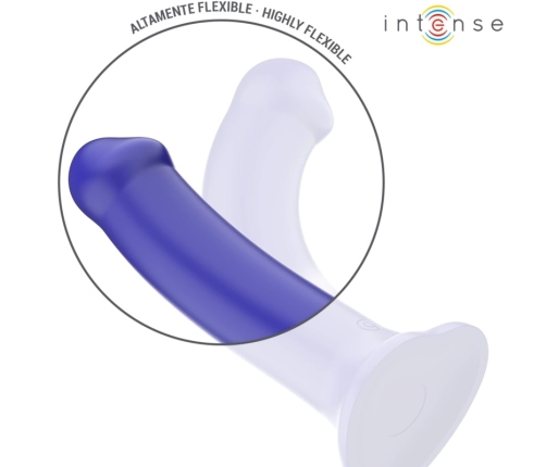 INTENSE Victoria Dark Blue 10-Mode Silicone Intimate Device with Remote Control